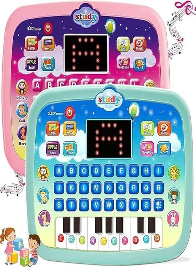Braintastic Kids Learning Laptop Toy with LED Screen & Music | Educational Computer Piano Tablet for Toddlers | Fun Activity & Learning Toy for Boys & Girls (Computer Laptop with Piano) - Image 5